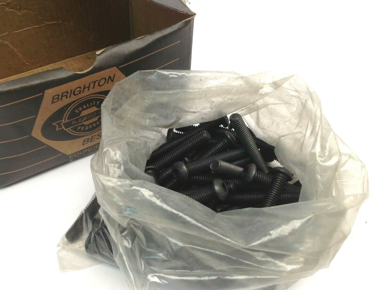 Lot of 40 Brighton Best 60505500 Alloy Button Socket Cap 5/16-18 X 2-1/4" Inch - Maverick Industrial Sales