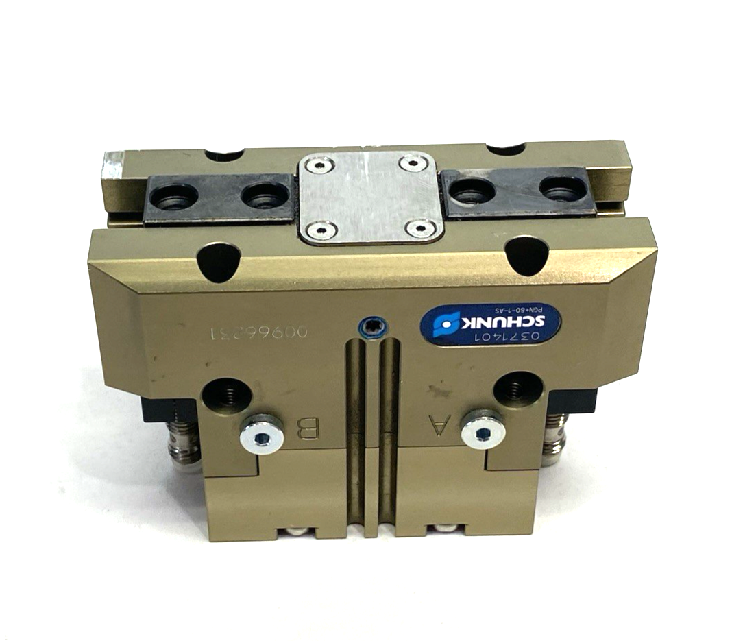 Schunk PGN-plus 80-1-AS-SD Universal Pneumatic Gripper 2-Jaw 8mm Stroke 371401 - Maverick Industrial Sales