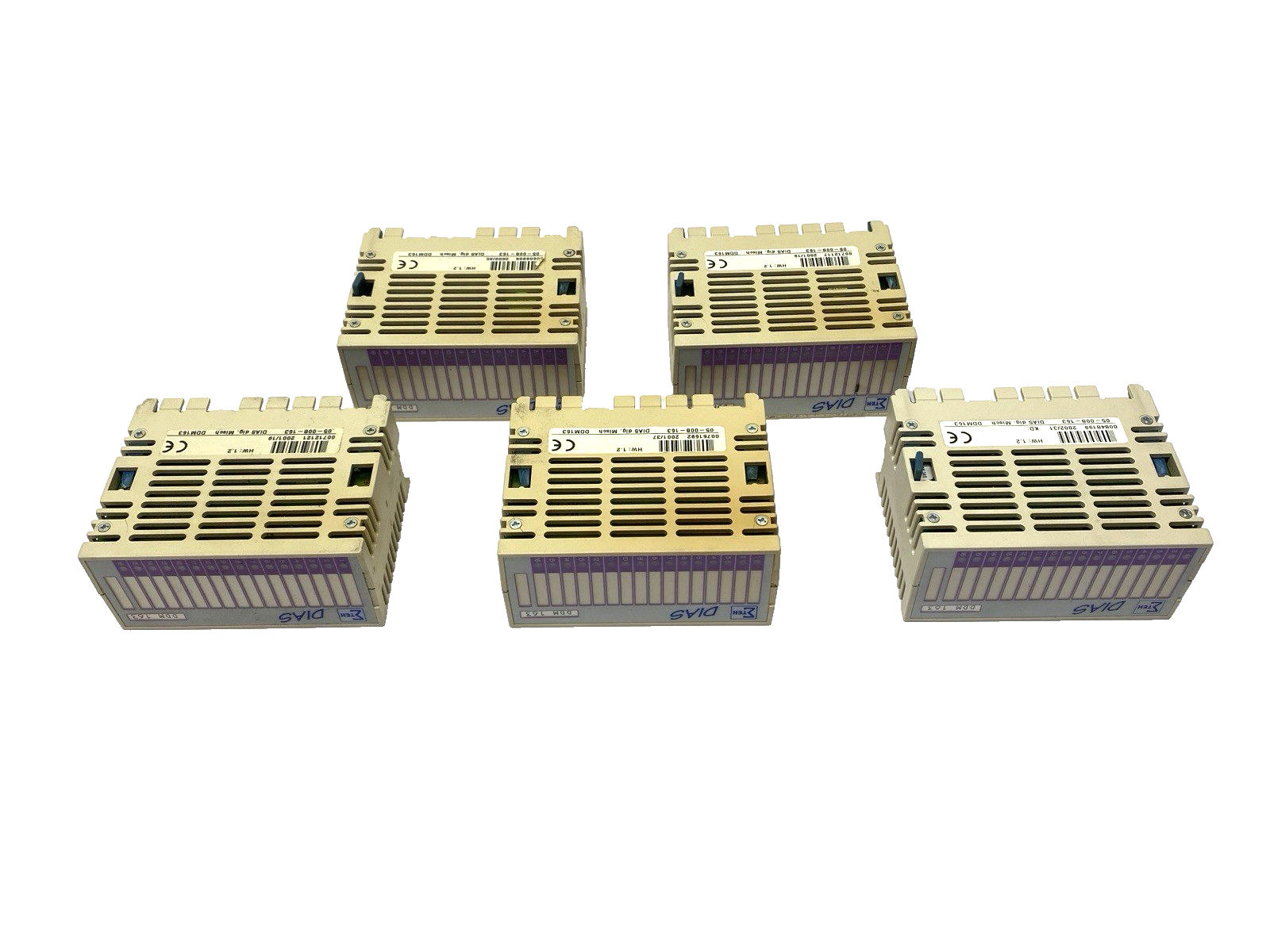 05-008-163 | Sigmatek DIAS Digital Conversion Module DDM 163 LOT OF 5 - For parts or not working - Maverick Industrial Sales