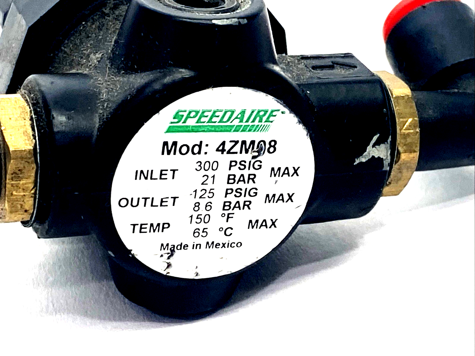 Speedaire 4ZM08 Air Regulator 1/4" NPT 5-125psi - Maverick Industrial Sales