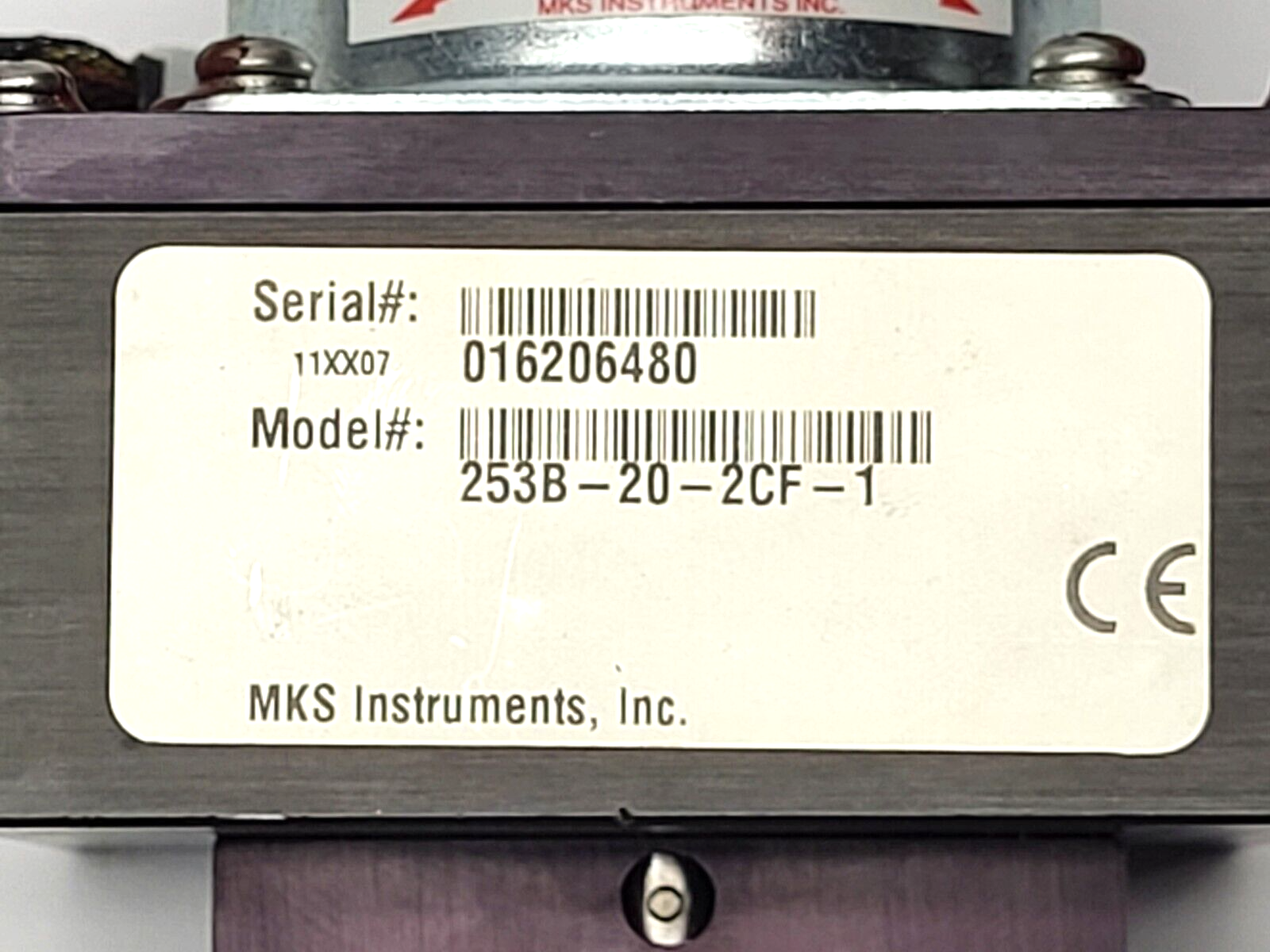 MKS 253B-20-2CF-1 Exhaust Throttle Valve - Maverick Industrial Sales