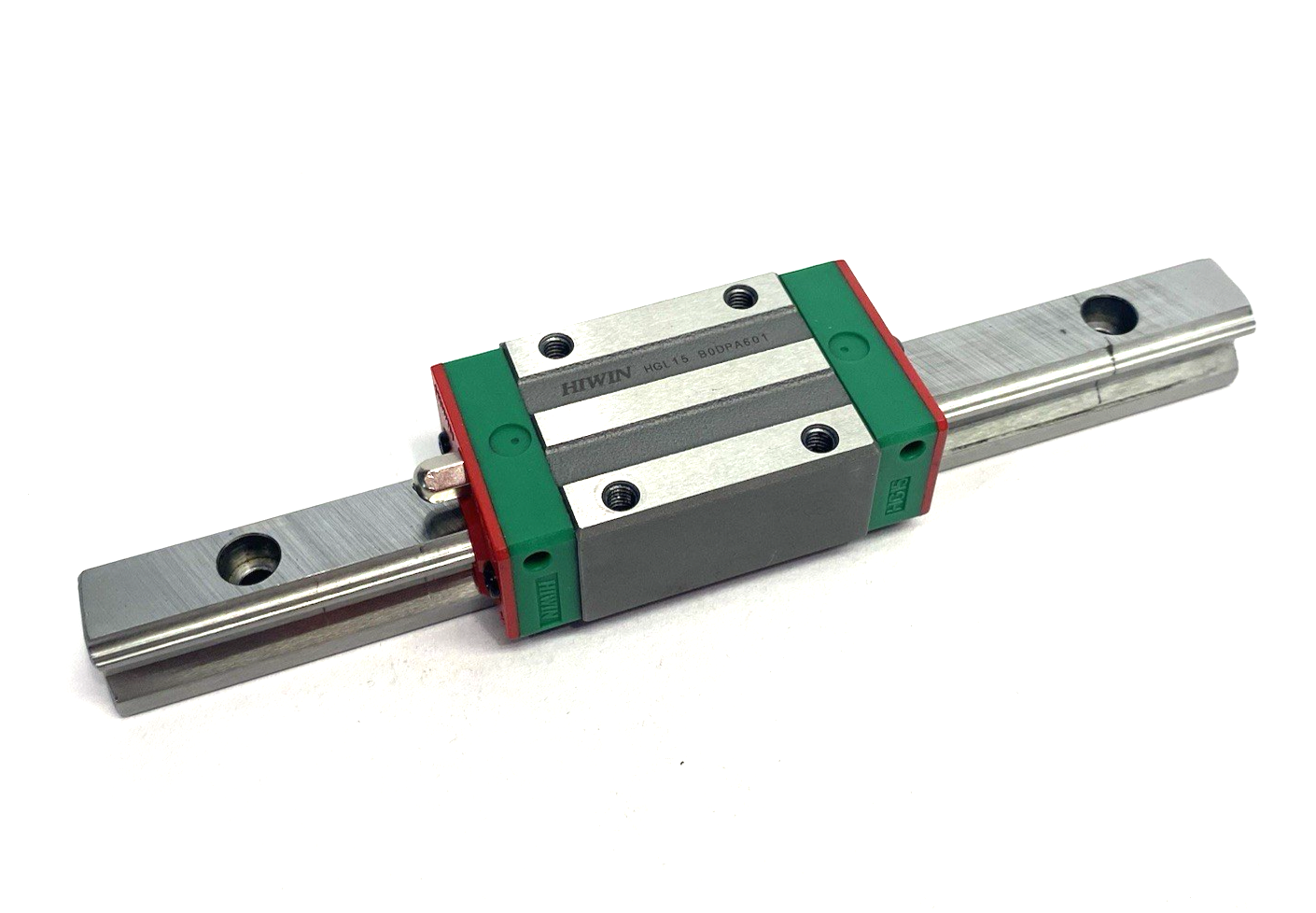 HGL-15-CA-1T160-Z0-C | Hiwin Linear Guideway Block and Rail, 1-Block, 160mm Rail - Used - Maverick Industrial Sales
