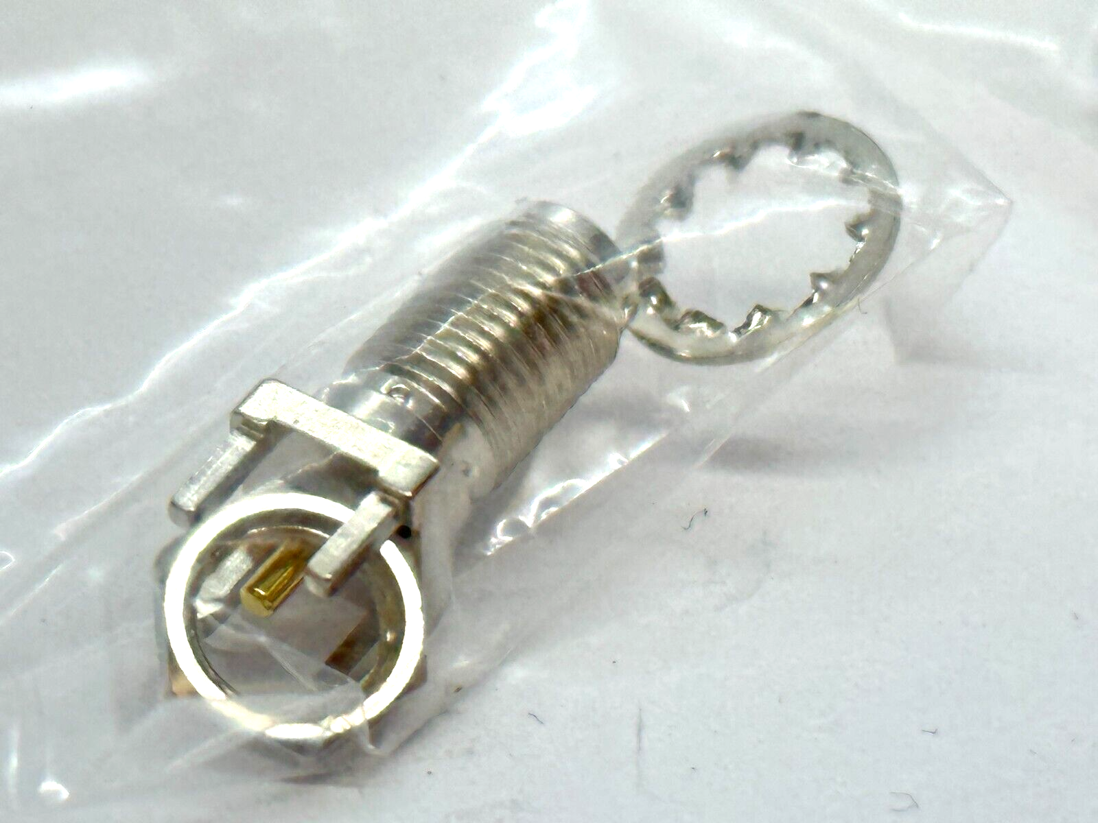 Linx CONSMA008 SMA Connector Receptacle Female 50 Ohm Panel Mount LOT OF 2 - Maverick Industrial Sales