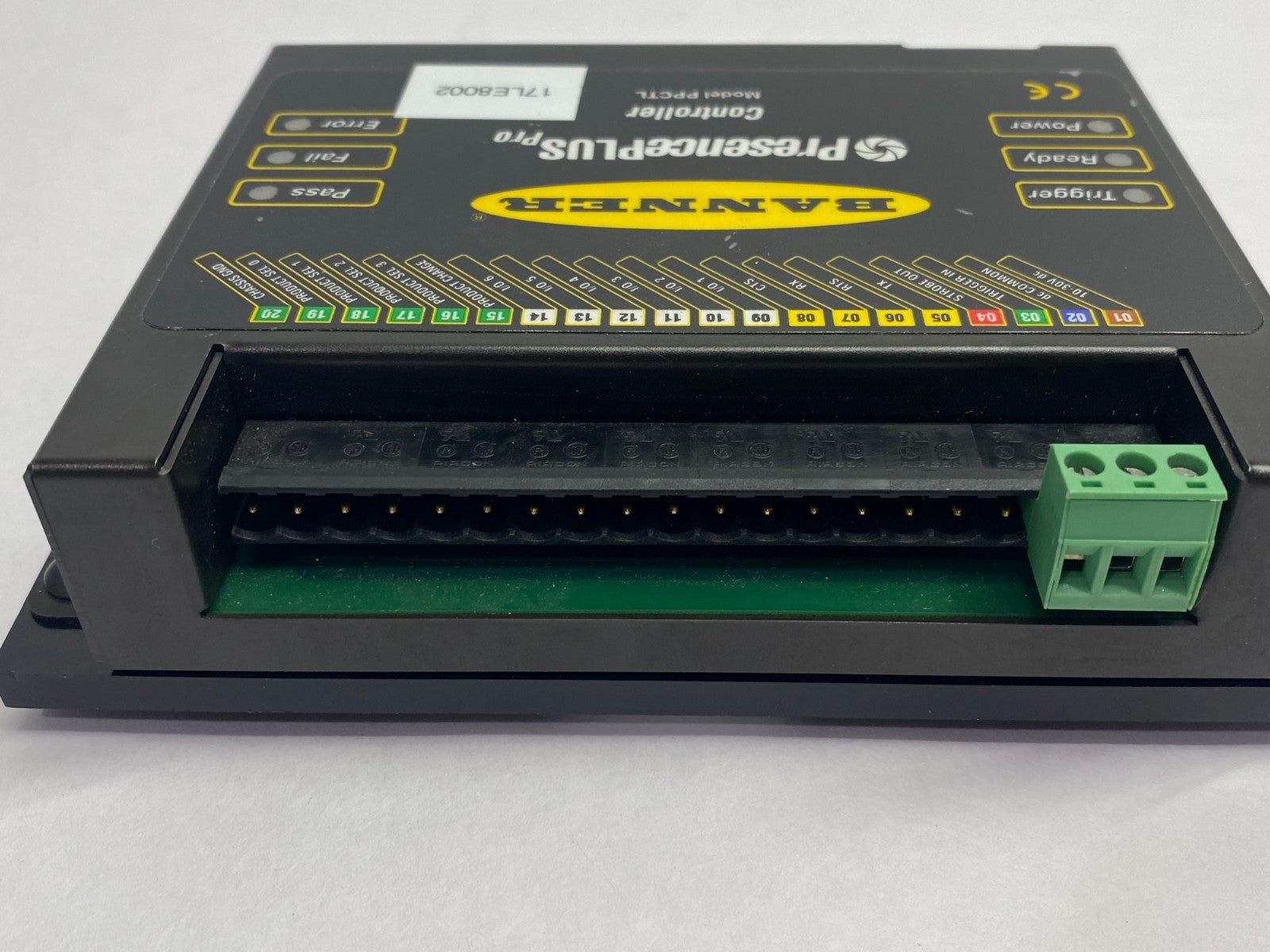 62937, PPCTL | Banner PPCTL PresencePLUS Pro Controller 6-I/O Config. PNP/NPN Timing 62937 - Used - Maverick Industrial Sales