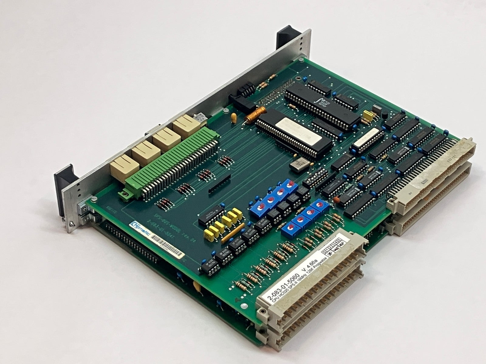 Homatic 2-083-01-5060 CPU Board HC020 SPS-BUS-Modul SPS-II rev. 04 - Maverick Industrial Sales
