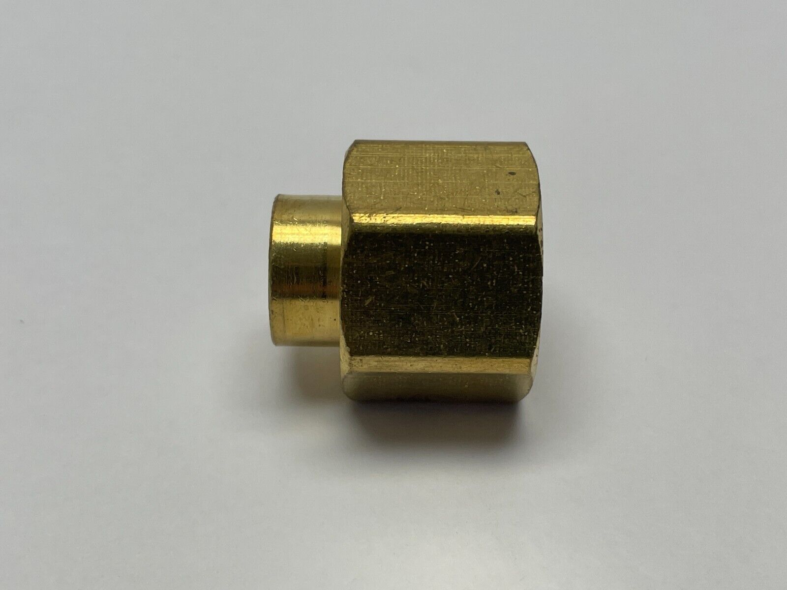 Brass 3/8" to 1/8" Pipe Reducer Female Coupling LOT OF 3 - Maverick Industrial Sales