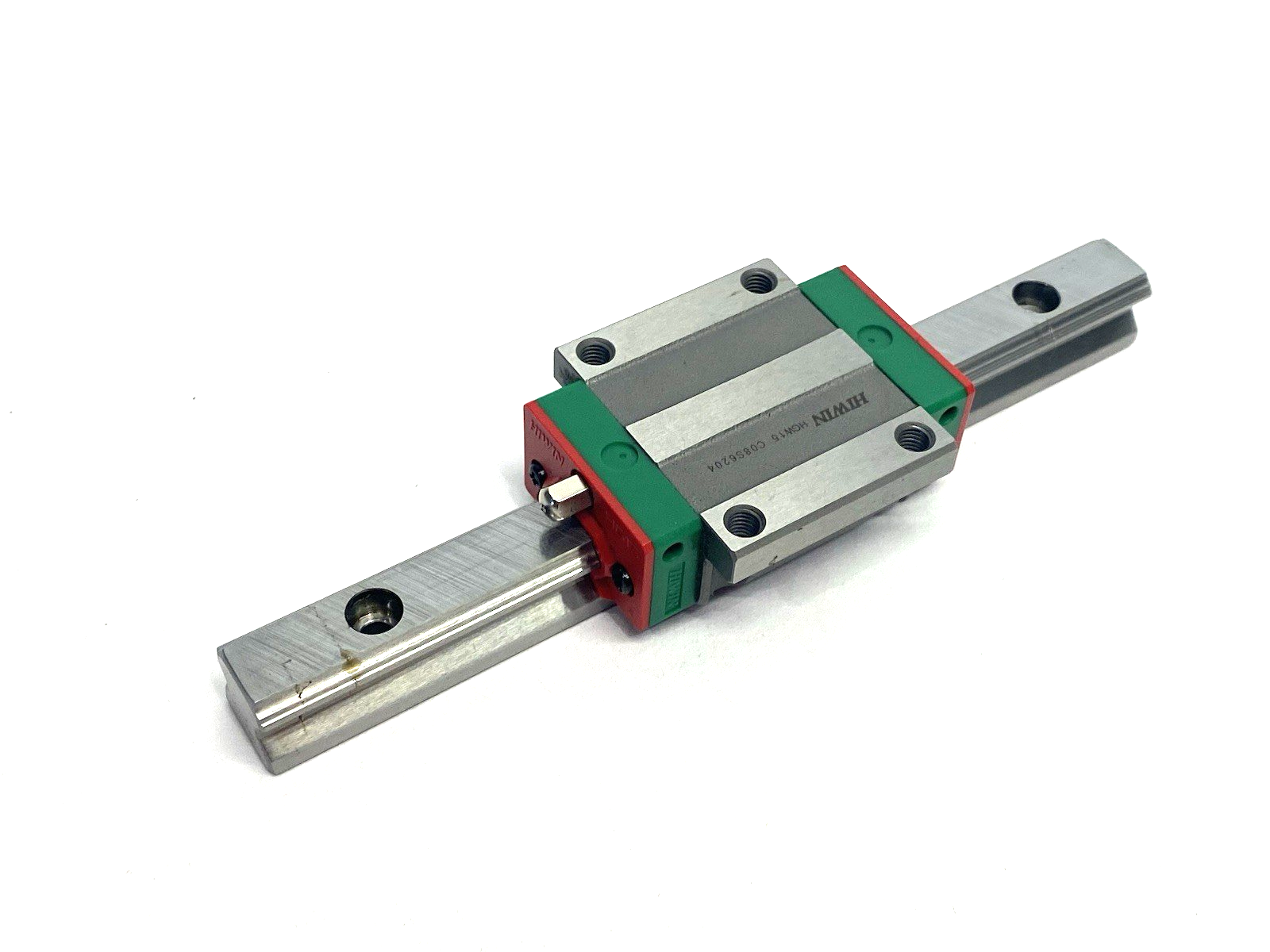 HGW-15-CC-1T160-Z0-C | Hiwin Linear Guideway Block and Rail, 1-Block, 160mm Rail - Used - Maverick Industrial Sales