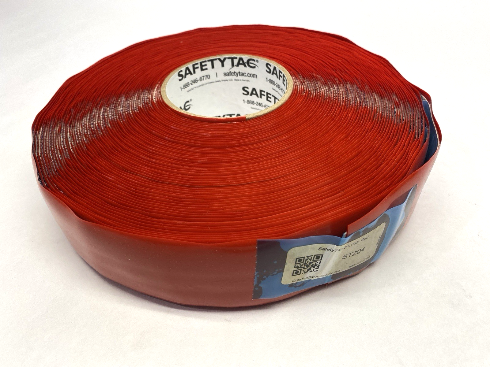 SafetyTac ST204 Red Floor Marking Tape 2" x 100' - Maverick Industrial Sales