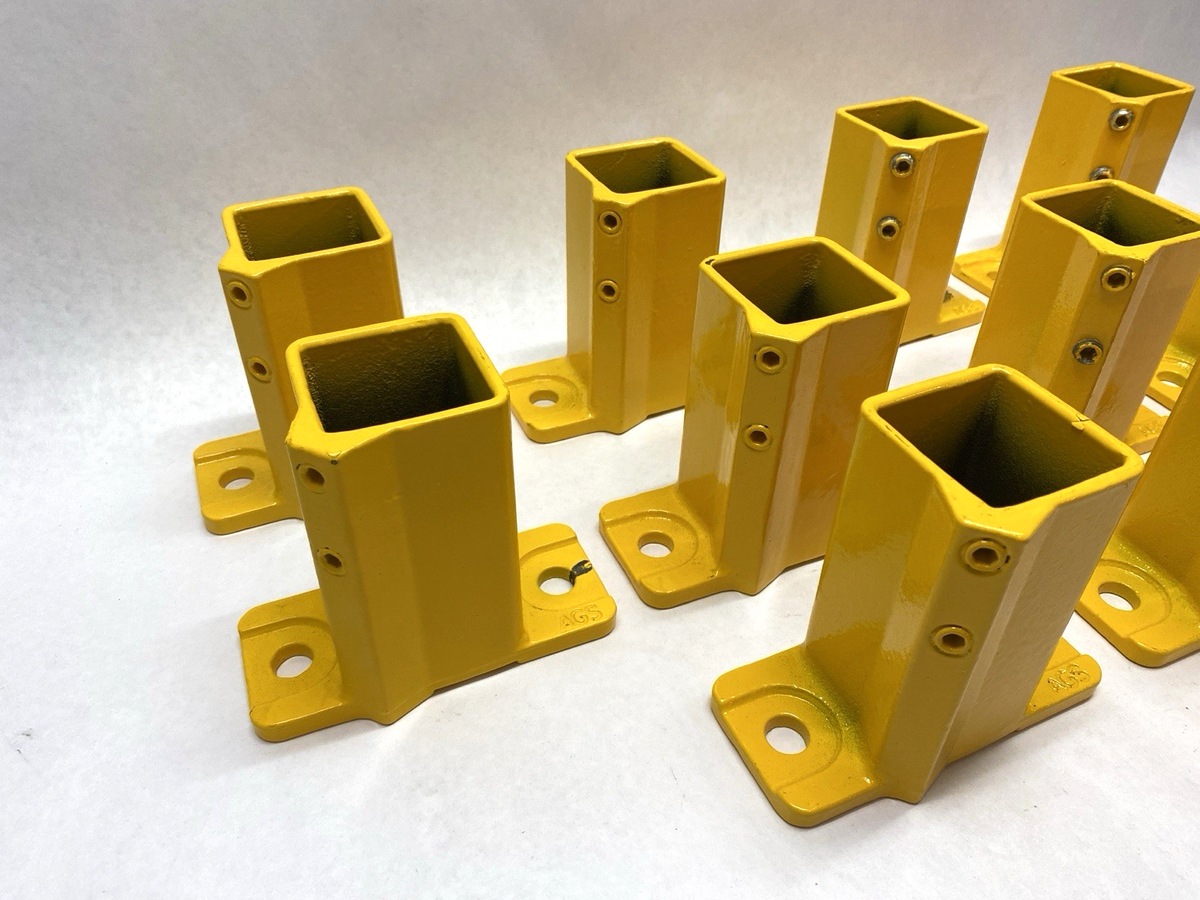 A11541 | AGS Automated Guarding Systems 2 Hole Foot Bracket LOT OF 10 - Used - Maverick Industrial Sales
