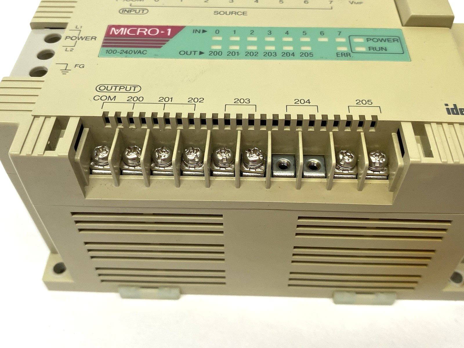 IDEC FC1A-C1A1E Micro-1 CPU Unit 8-Inputs, 6-Outputs, 600-Steps Program Capacity - Maverick Industrial Sales