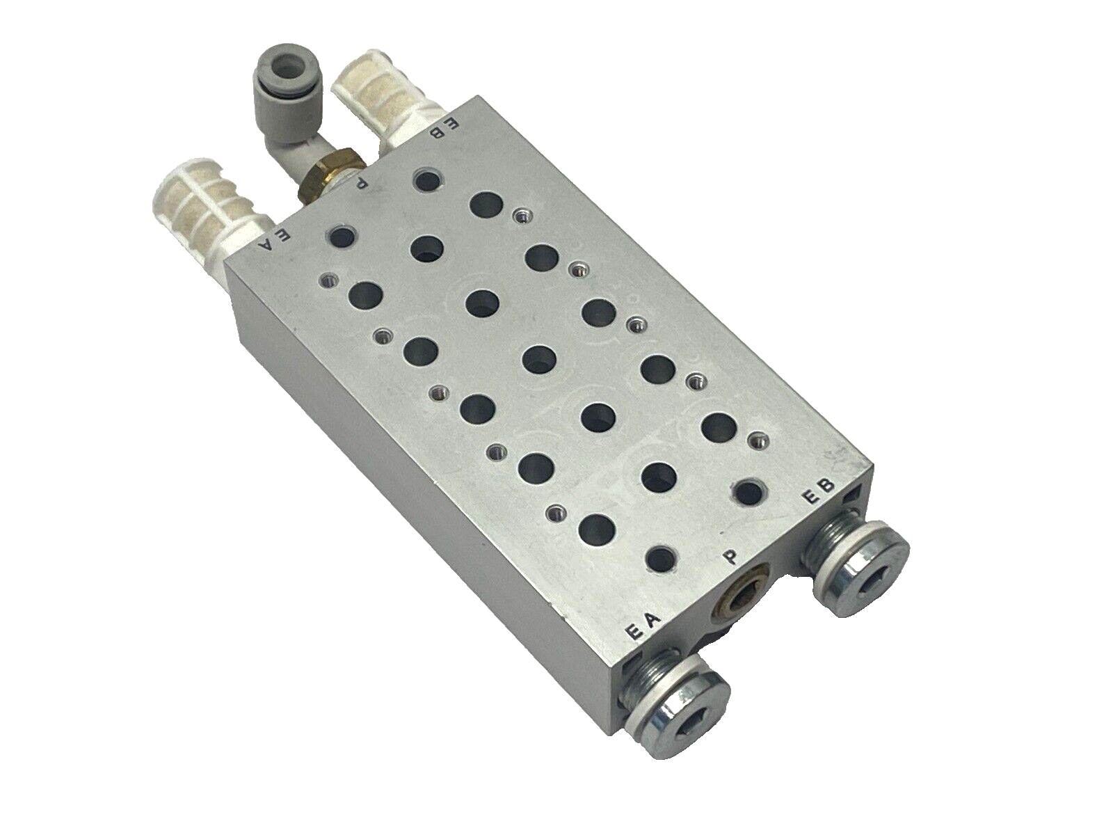 SMC SS5Y7-20-05-00N Valve Manifold Base, 5-Station - Maverick Industrial Sales