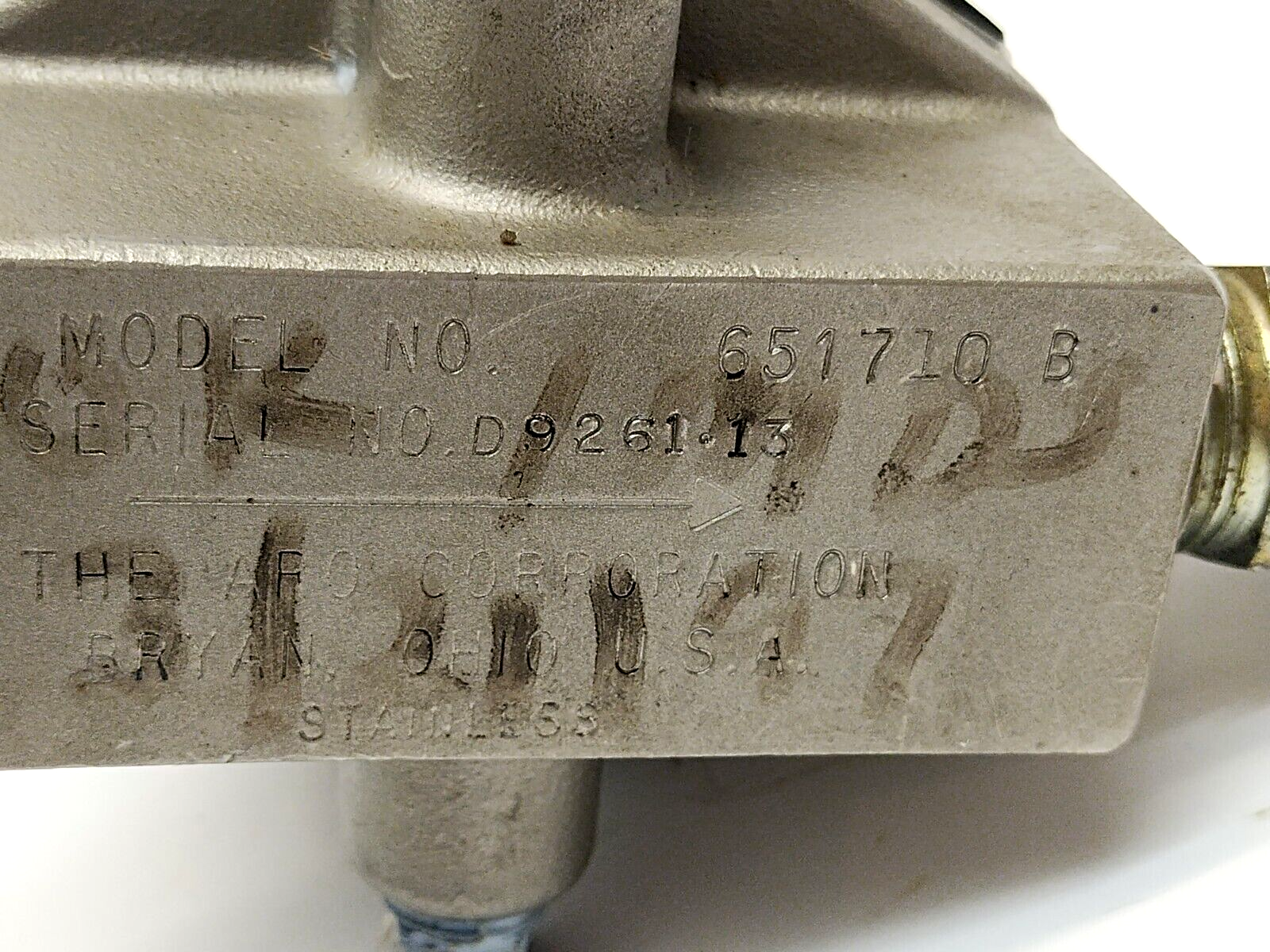 ARO 651710 B 1000PSI Max Inlet 651710B - Maverick Industrial Sales