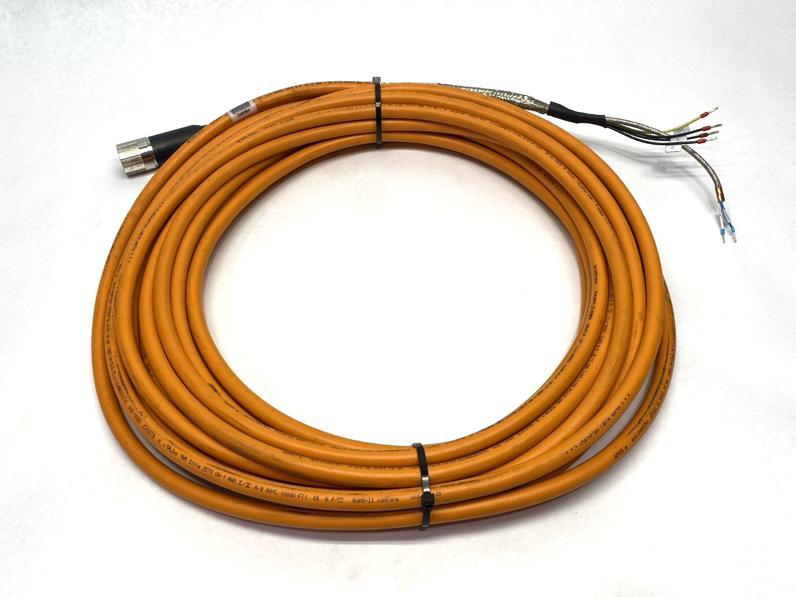 MAT9751701 | Igus Single Ended Readycable Servo Hybrid Cable 15m - Used - Maverick Industrial Sales