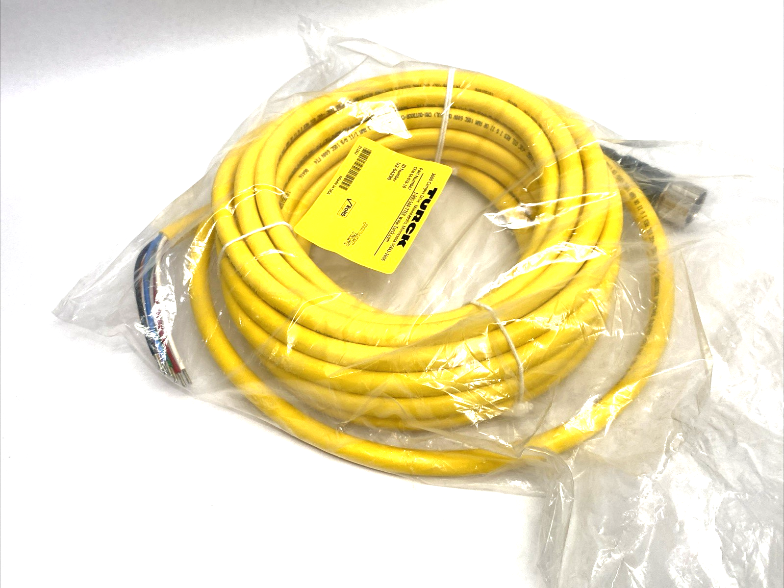 CKM 64-078-10 | Turck Powerfast Single Ended Cable Assembly U2-04290 - New - Maverick Industrial Sales