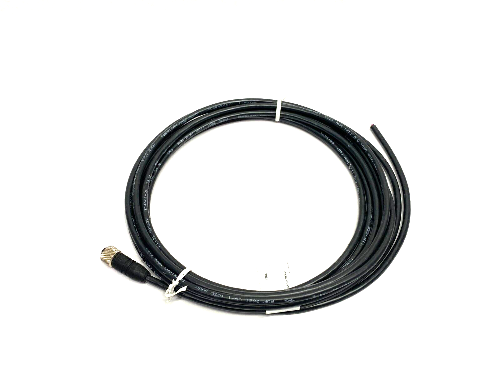 Lumberg Automation RKT 8-627/5M Single End Cordset M12 8-Pin Female 600001989 - Maverick Industrial Sales