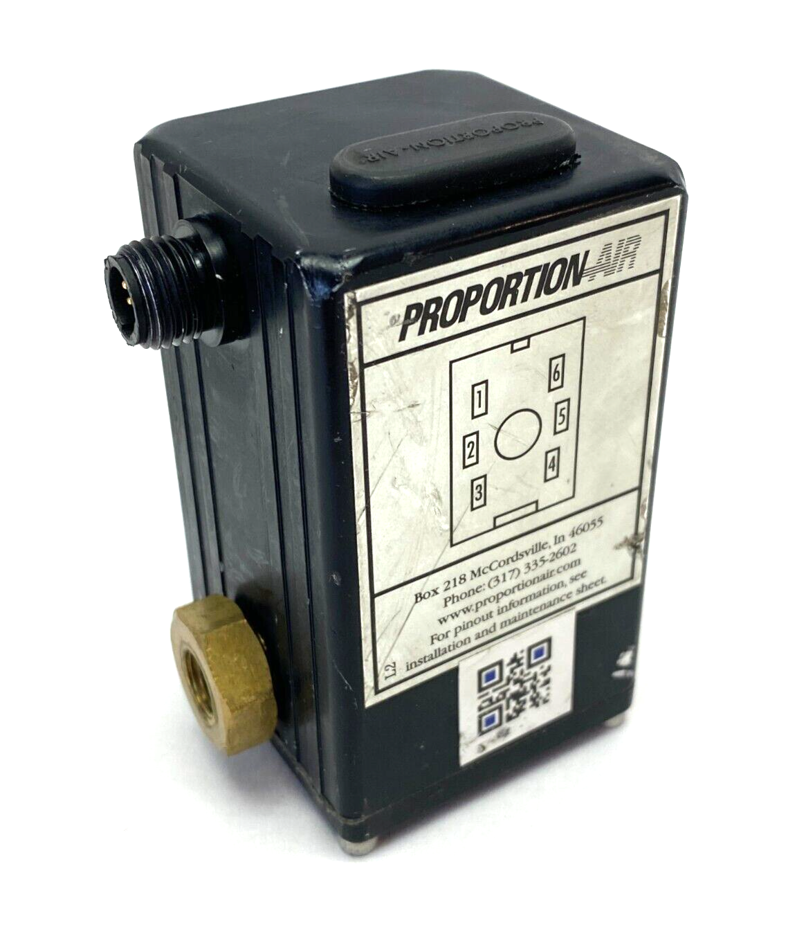 Proportion Air QB2TBNEEZP10PSG Rev. A Pressure Control Valve 3DFA - Maverick Industrial Sales