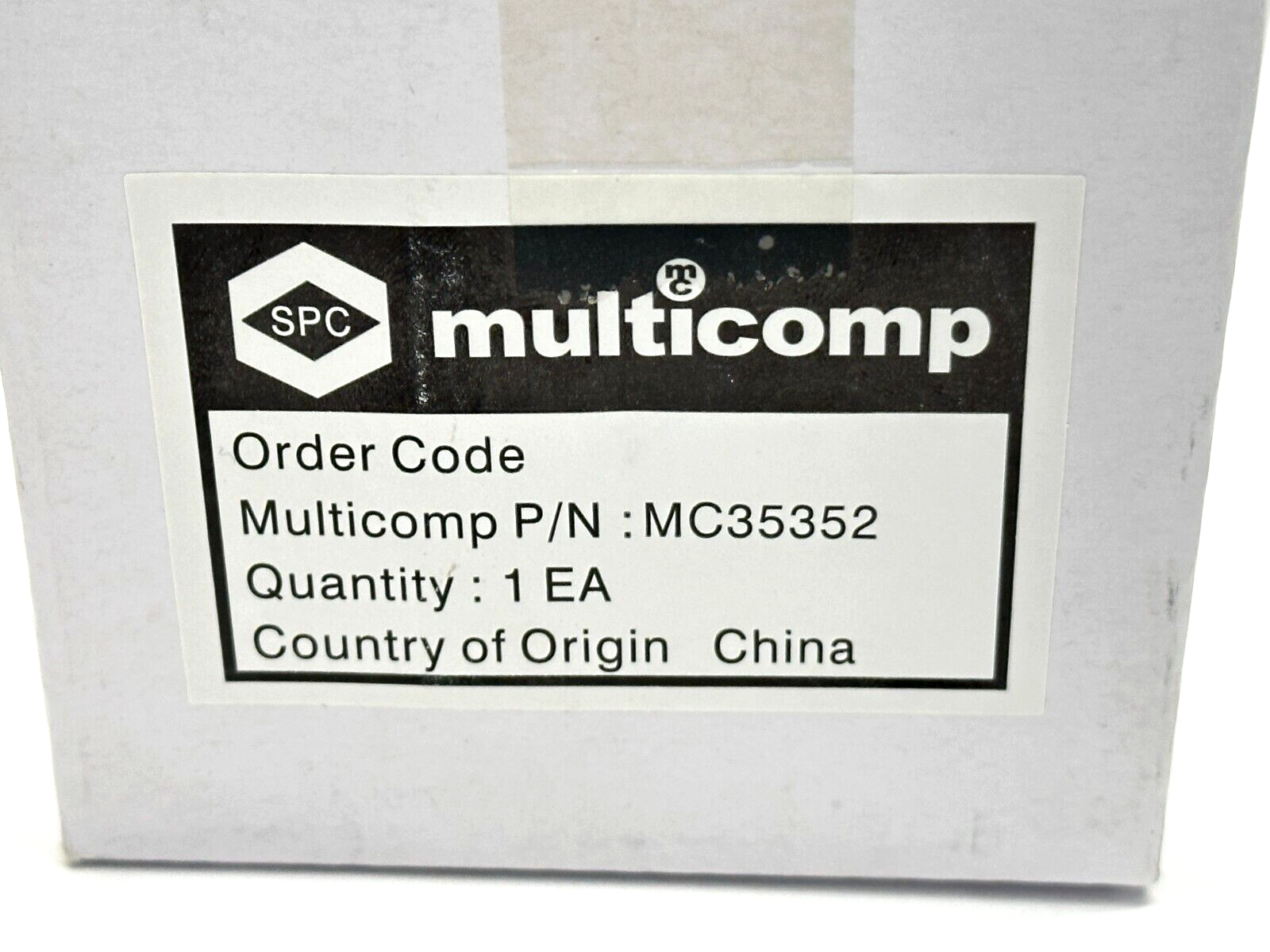 Multicomp MC35352 Axial Fan Brushless 80mm x 25mm 81mA 12VDC - Maverick Industrial Sales