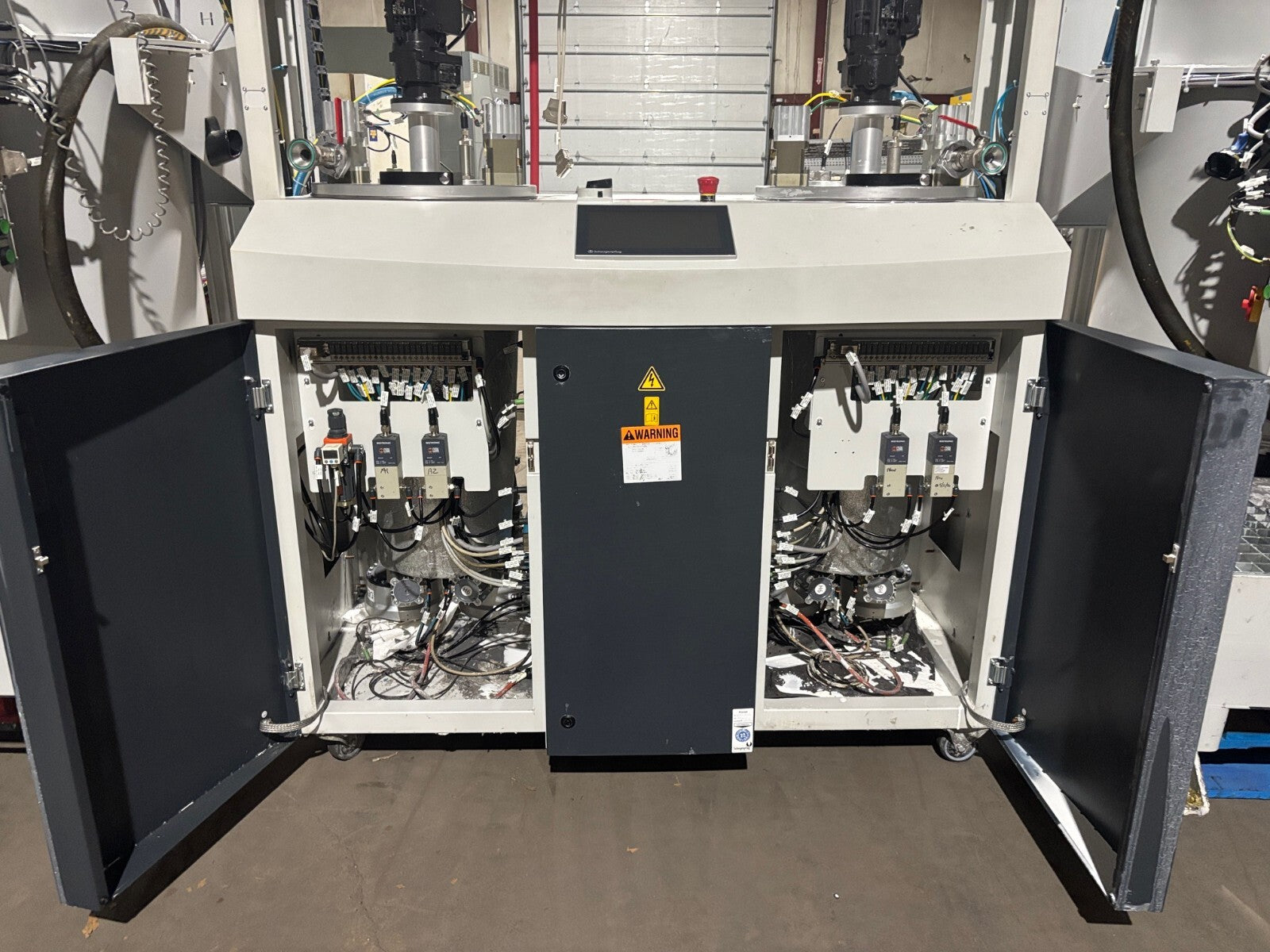 Scheugenpflug LiquiPrep LP804 50/50 Material Feeding System and Barrel Agitator - Maverick Industrial Sales
