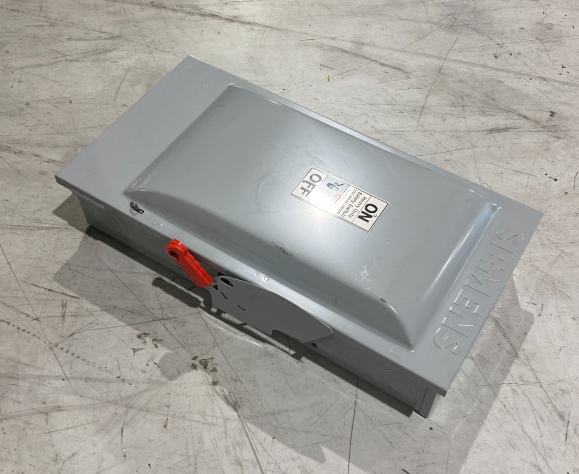 Siemens HF364 Heavy Duty Fusible Disconnect Switch 200A Max Type 1 - Maverick Industrial Sales