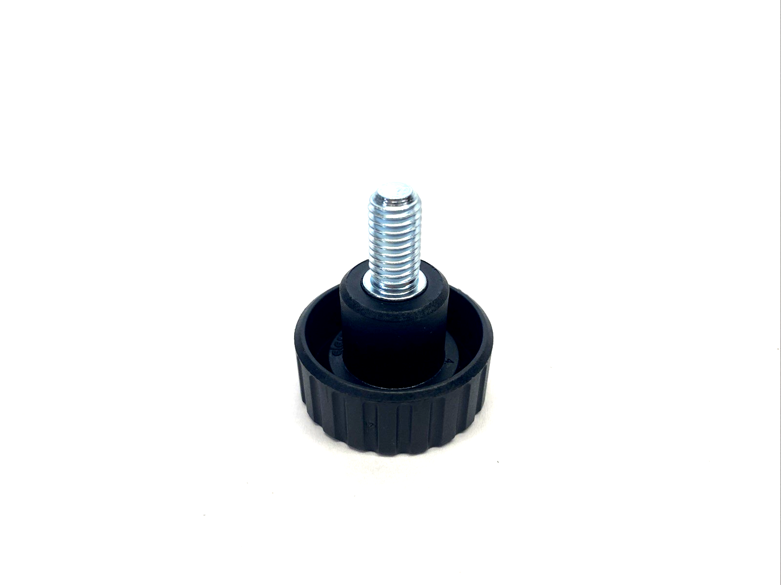 Elesa 6753 Knurled/Fluted Grip Knob, M8 x 16mm Stud, BT.32 p-M8x16 LOT OF 5 - Maverick Industrial Sales