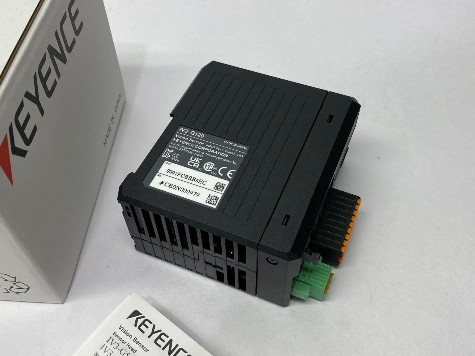 Keyence IV3-G120 Compact Model Sensor Amplifier Standard/Sorting Mode - Maverick Industrial Sales