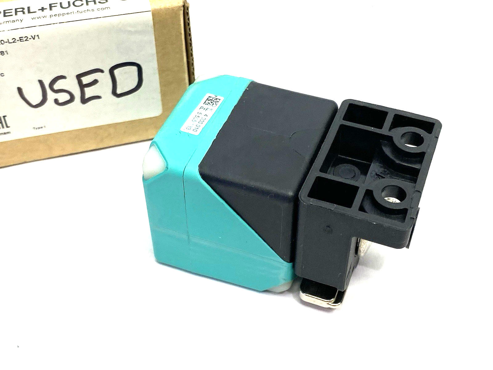NBB20-L2-E2-V1 | Pepperl+Fuchs Inductive Cube Sensor, 4-LEDs, 187481 - Used - Maverick Industrial Sales