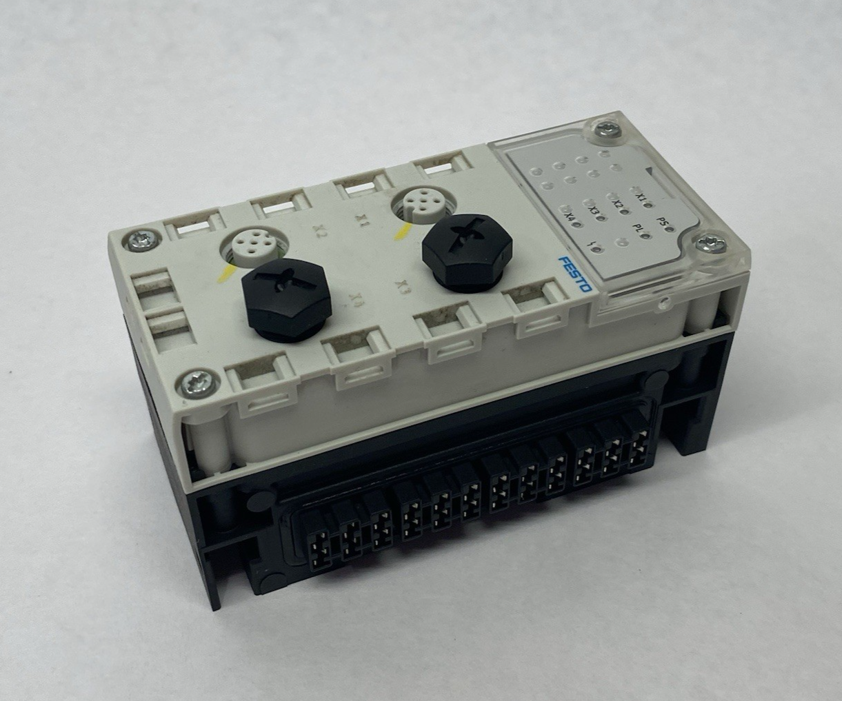 CPX-CTEL-2-M12-5POL-LK | Festo Electrical Interface IO-Link 2900543, w/ CPX-GE-EV - Used - Maverick Industrial Sales