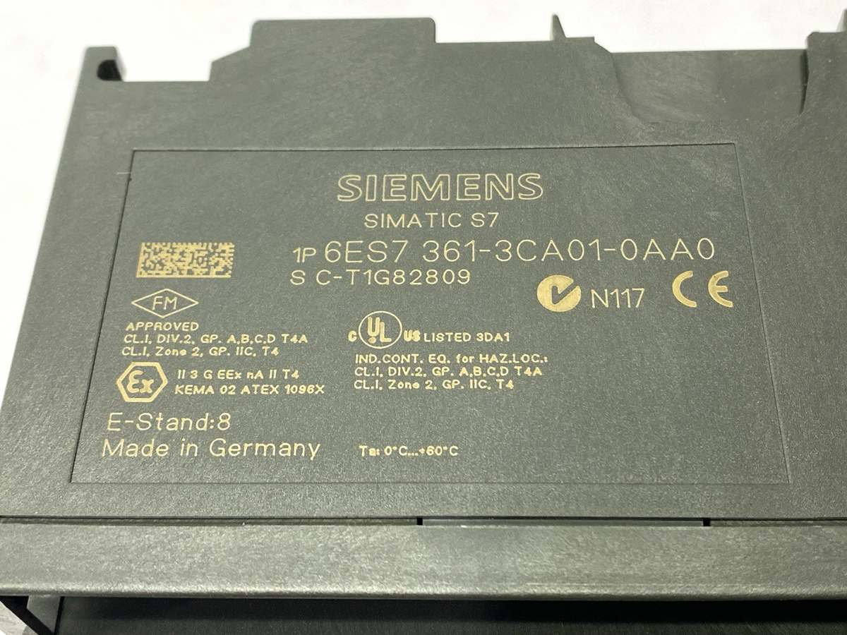 6ES7 361-3CA01-0AA0 | Siemens Simatic Expansion Module 24VDC - Used - Maverick Industrial Sales