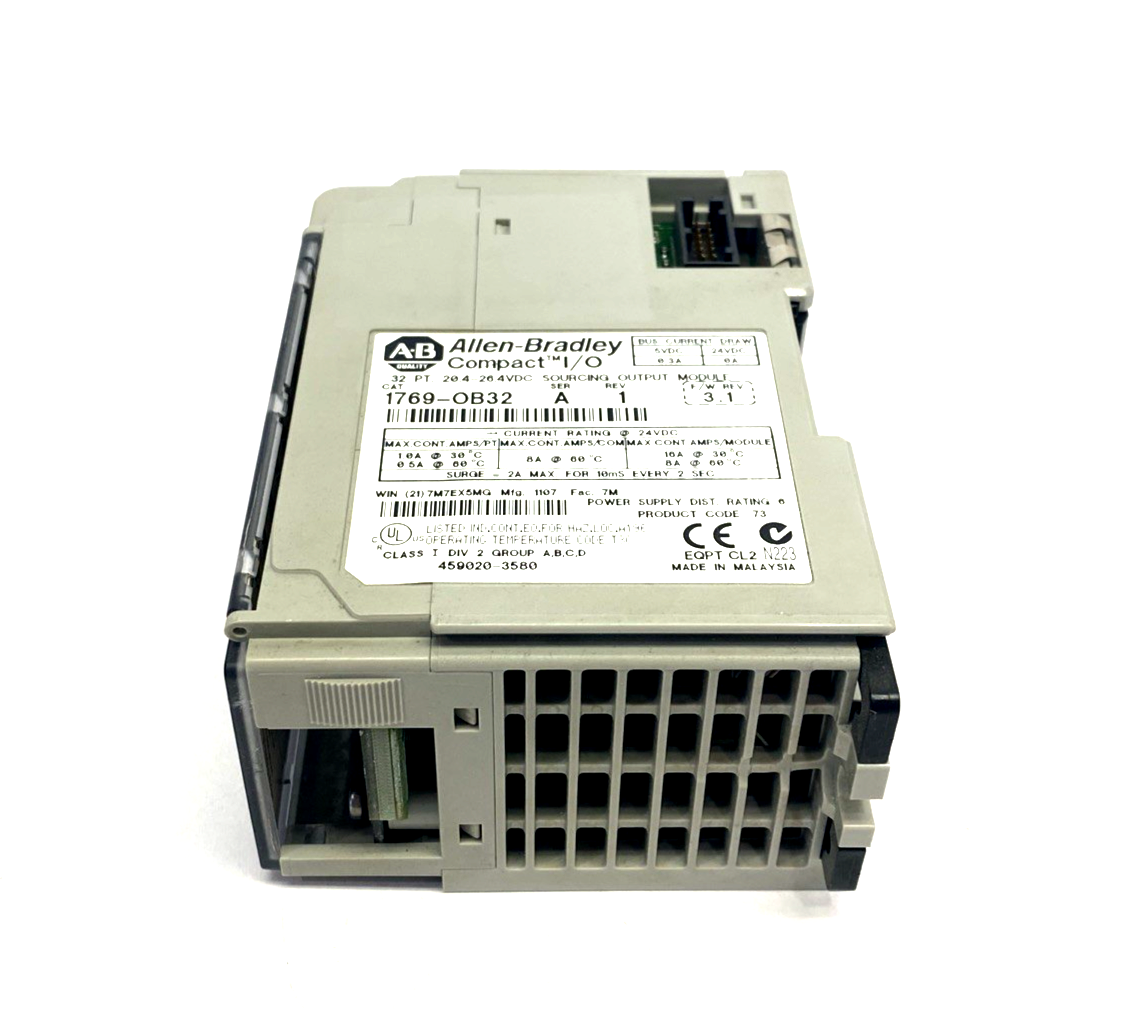 1769-OB32 | Allen Bradley Ser. A Rev. 1 Compact I/O 32 Pt 24VDC D/O Module - Used - Maverick Industrial Sales