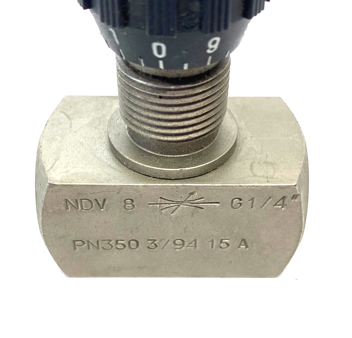 NDV-8 | Stauff Throttle Valve G1/4" Ports PN350 3/94 15A - New – Open box - Maverick Industrial Sales