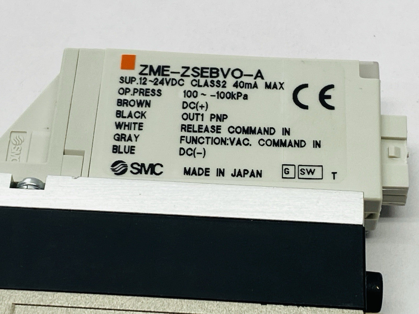 SMC ZM131HT-K5-EBV-X298 Pneumatic Vacuum Ejector w/ ZME-ZSEBVO-A - Maverick Industrial Sales