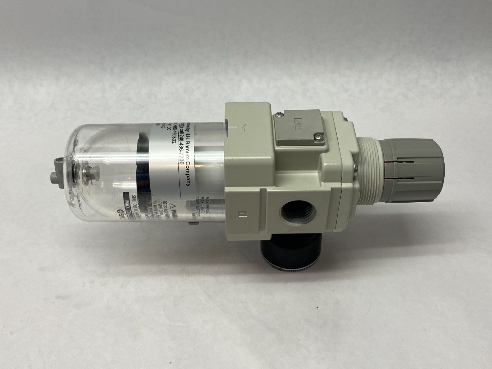 SMC AW40-N04-Z-B Modular Filter Regulator w/ Gauge 7-125psi Set Press - Maverick Industrial Sales