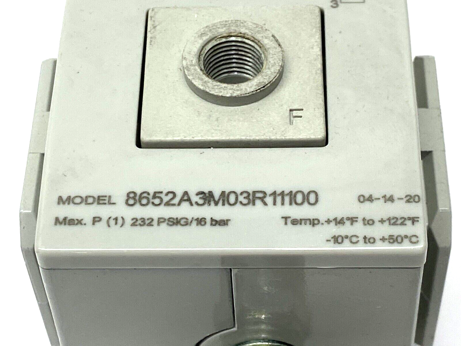 Aventics 8652A3M03R11100 Pneumatic Shut-Off Valve - Maverick Industrial Sales