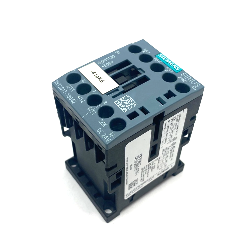 Siemens 3RT2017-1BB42 SIRIUS Power Contactor 3-Pole - Maverick Industrial Sales