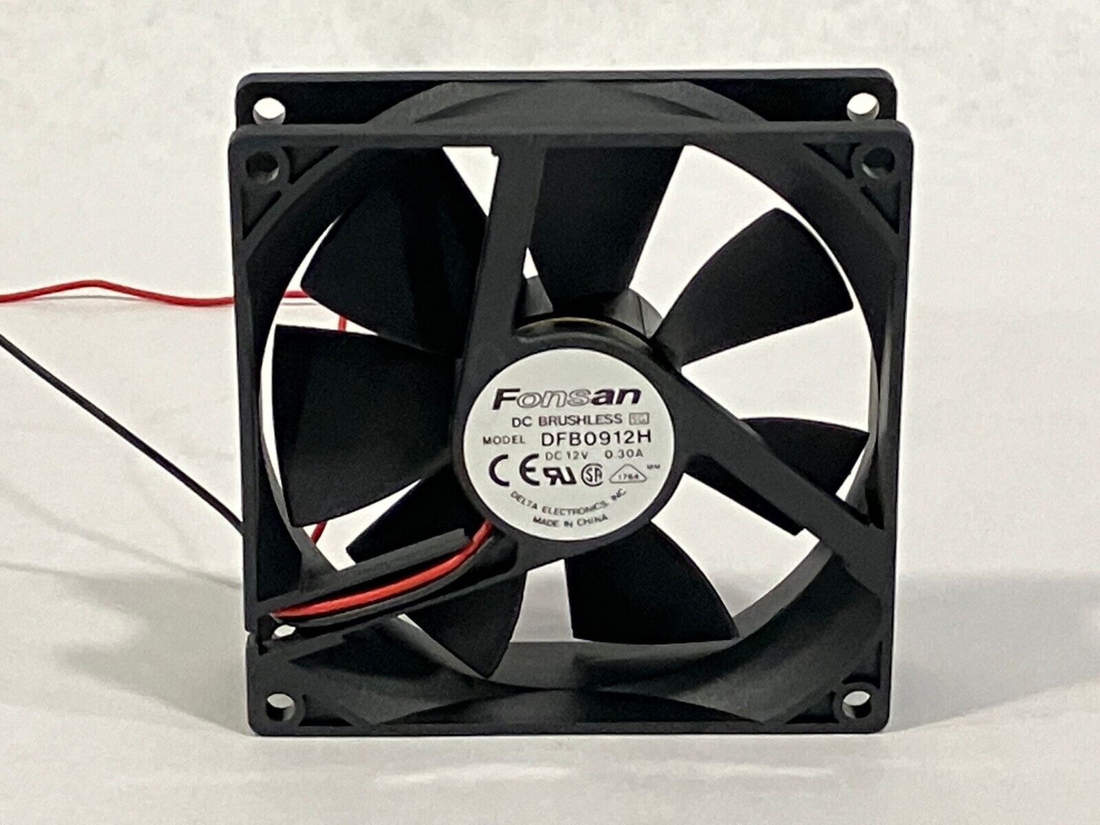 Fonsan DFB0912H DC Brushless Fan 12V 0.3A - Maverick Industrial Sales