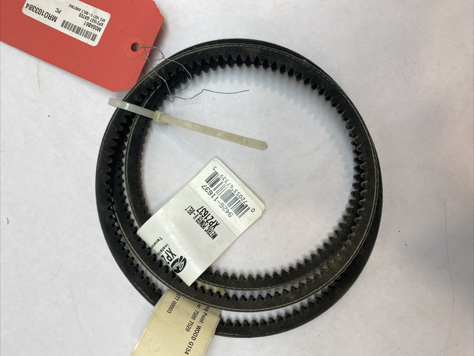 Gates XPZ1637 Metric Powered V-Belt - Maverick Industrial Sales