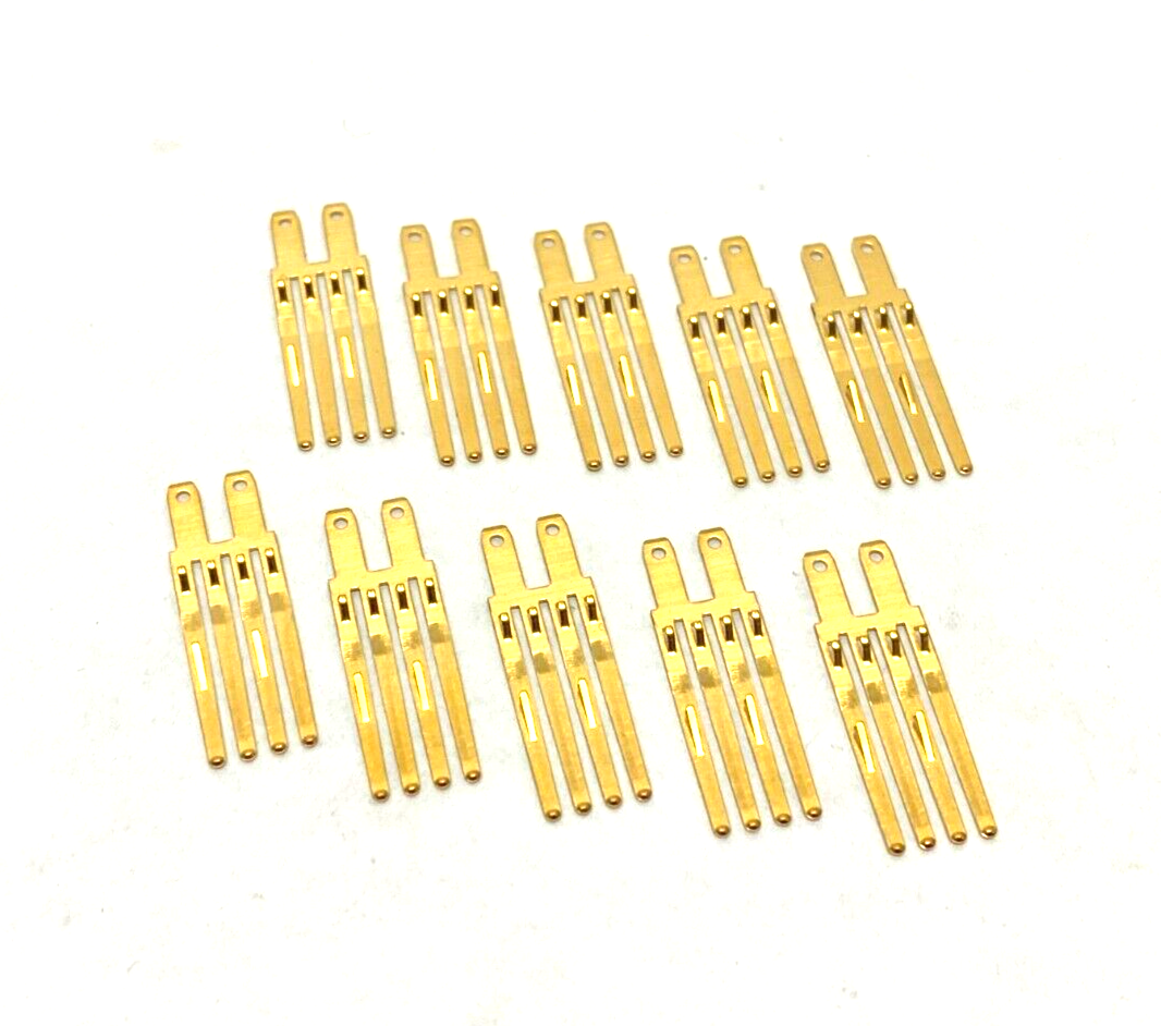 ITT Cannon 030-7380-002 Non-Gendered Gold Signal Contact LOT OF 10 - Maverick Industrial Sales