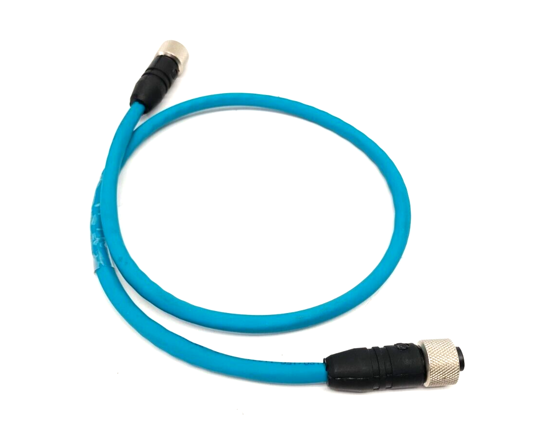 Lumberg Automation 0985 806 112/0.5M Ethernet Cable M12 Female 0.5m 900004098 - Maverick Industrial Sales