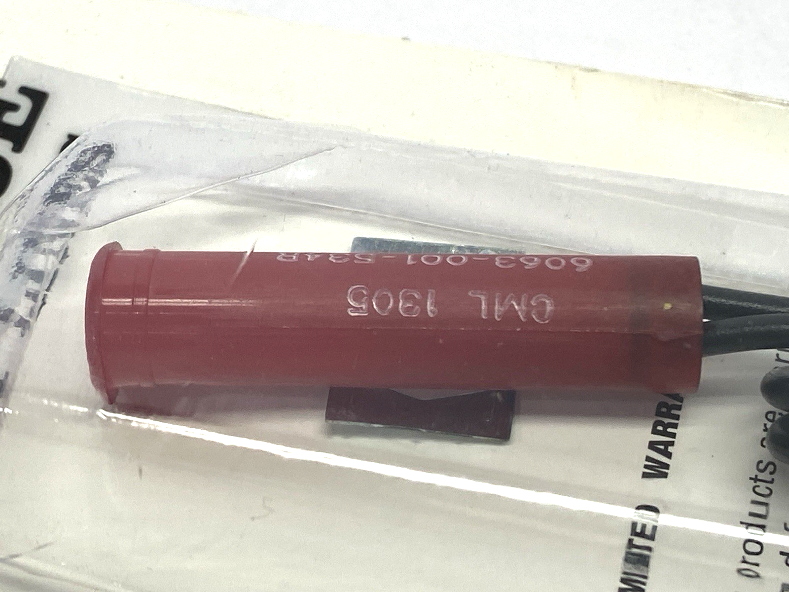 Linrose B6063-001-534R Red Indicator Neon Light 105-125VAC - Maverick Industrial Sales
