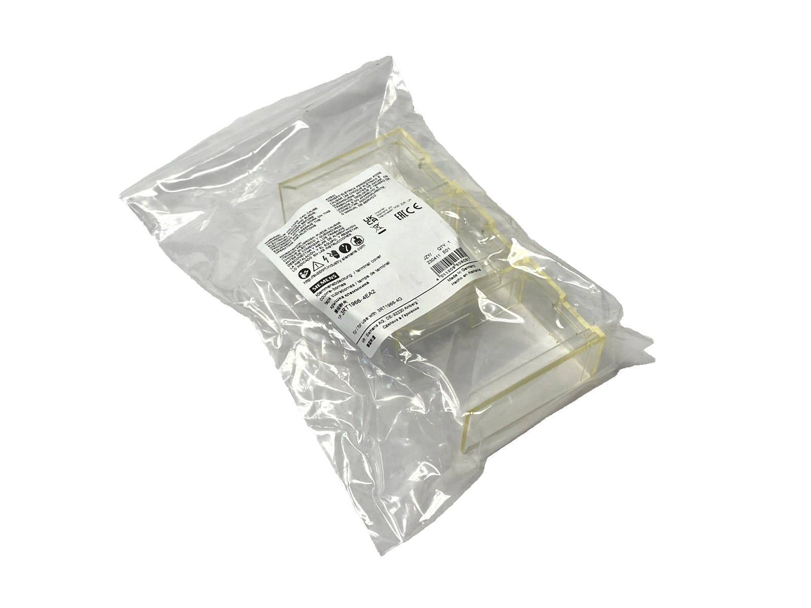 Siemens 3RT1966-4EA2 Terminal Cover - Maverick Industrial Sales