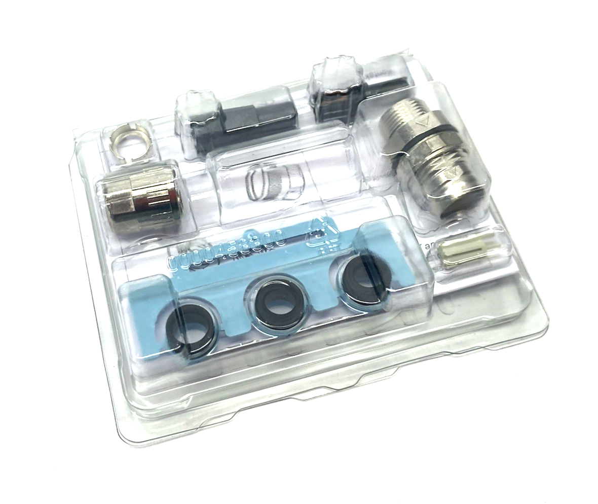 21038812425 | Harting Cable Connector PFT Slim Design female D-coded M12 Crimp - New - Maverick Industrial Sales