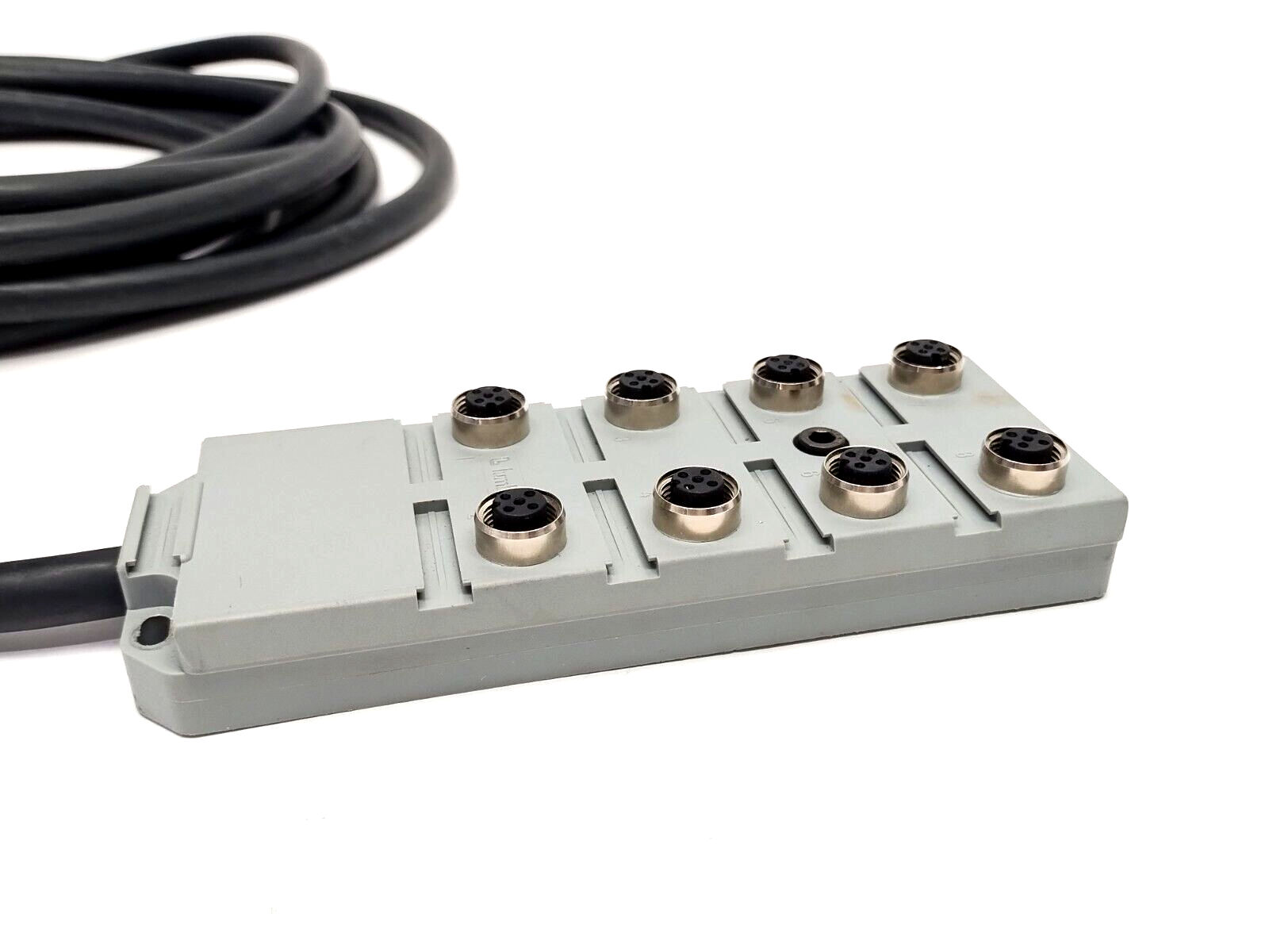 Lumberg Automation ASB 8-S3064/5M 8-Port Passive Junction Box M12 5-Pin - Maverick Industrial Sales