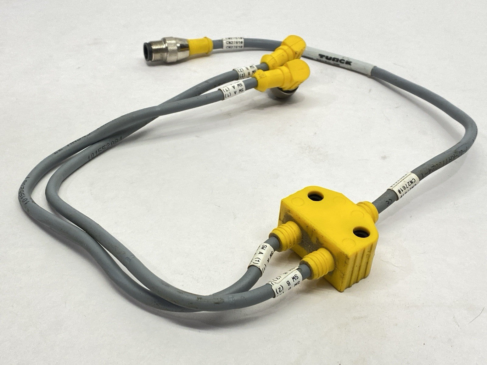 Turck VB2-RS 4.4T-0.3/2WK 4T-0.3/0.3 Daisy Chain Splitter U0164-0 - Maverick Industrial Sales