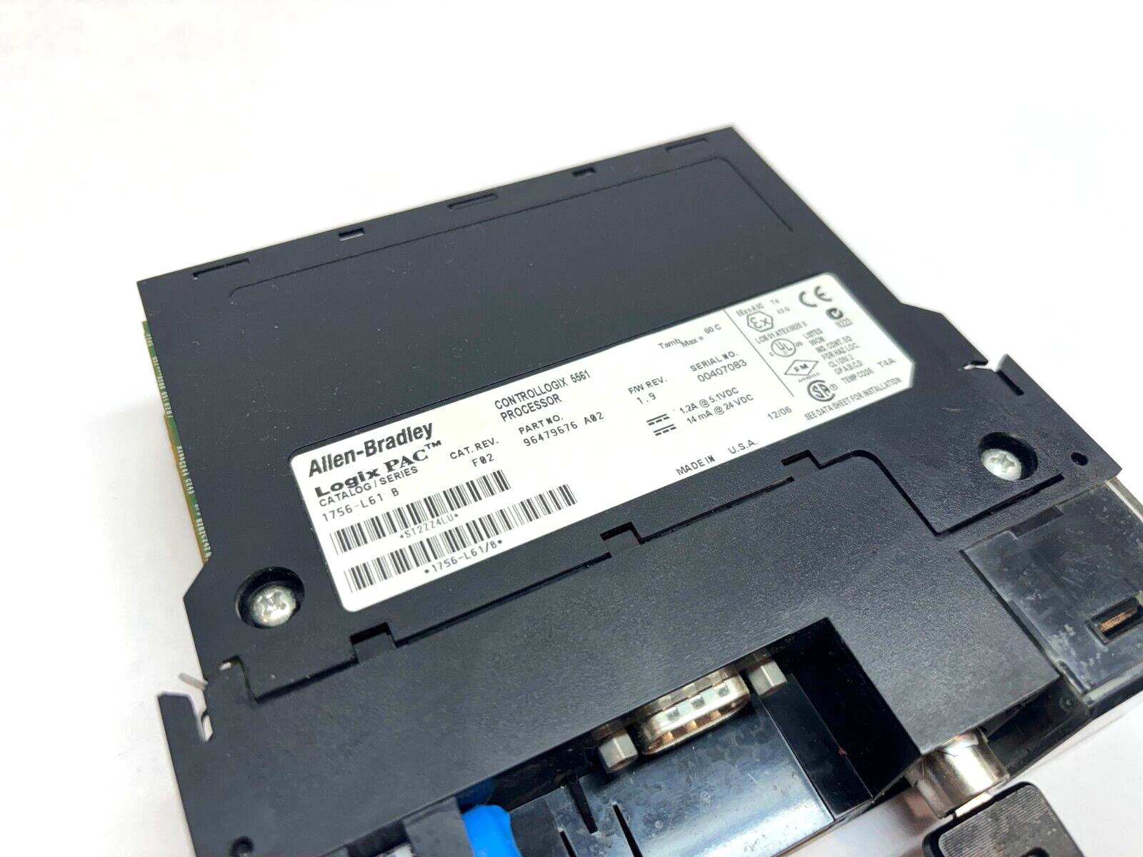 Allen Bradley 1756-L61 Ser. B, F02, Controllogix 5561 Processor, Logix Pac - Maverick Industrial Sales