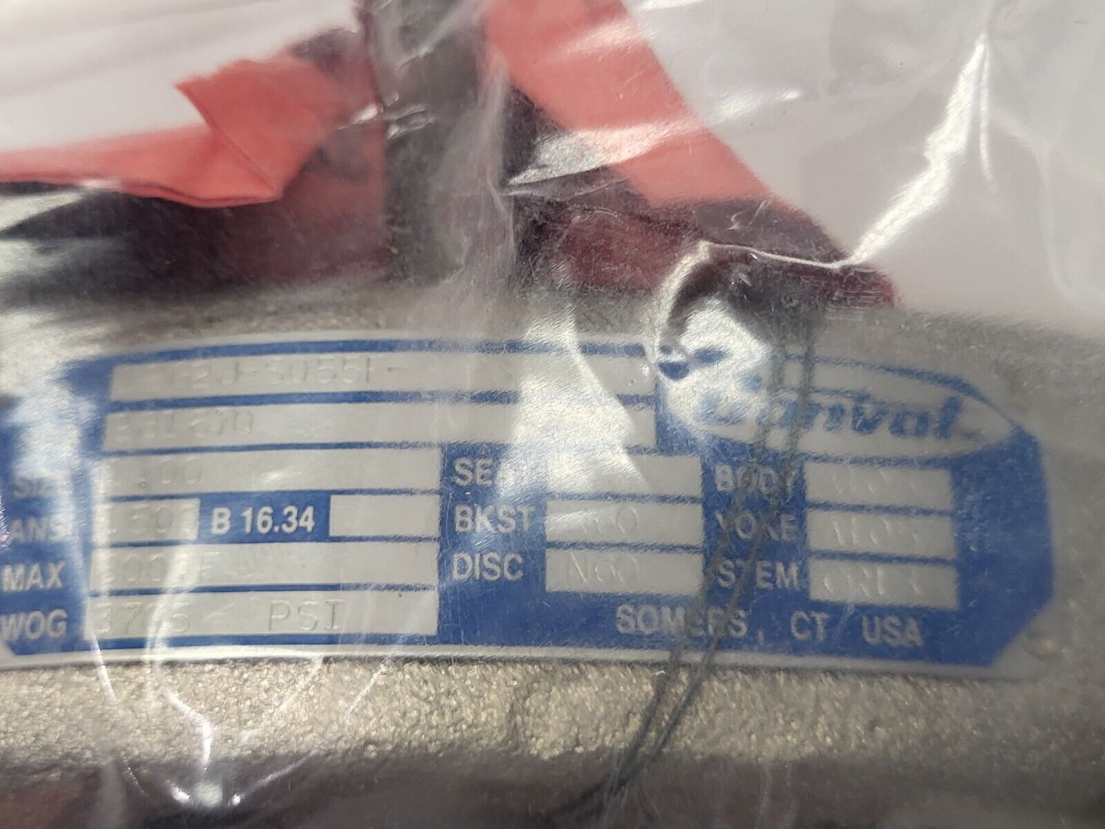 Conval 12G2J-S055F-3123 Steel Socket Weld Globe Valve 1" - Maverick Industrial Sales