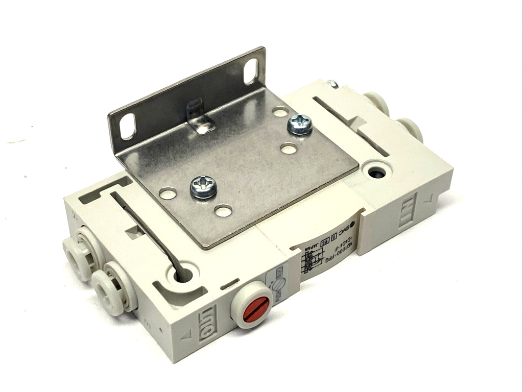 SMC VQ1000-FPG-C4C4-F Perfect Double Check Block Valve 4mm Tube