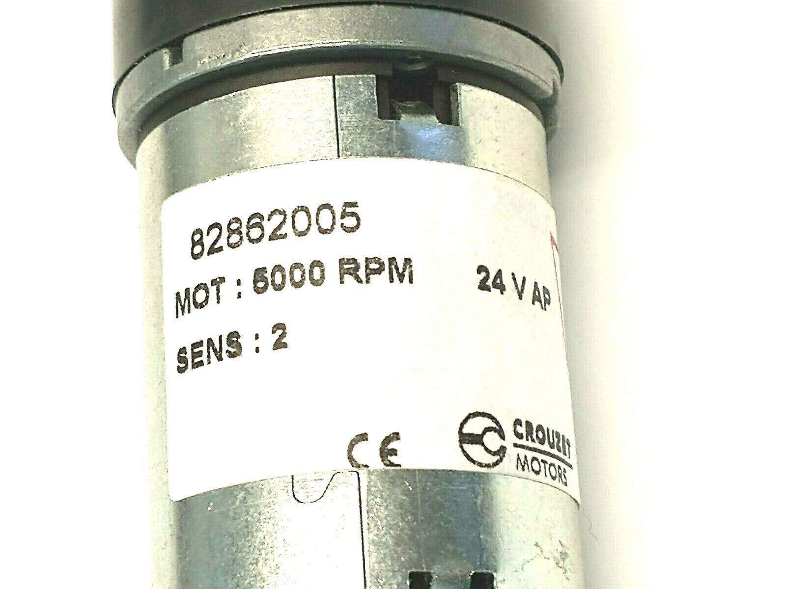 Crouzet 82862005 DC Brush Gear Motor 24VDC 140 RPM - Maverick Industrial Sales