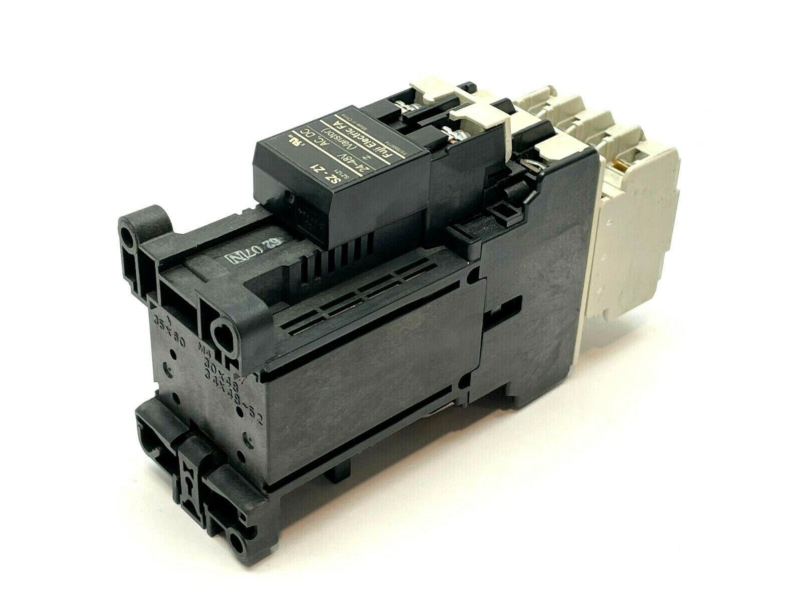 Fuji Electric SC-E02/G Contactor w/ SZ-A22/T Contact Block - Maverick Industrial Sales