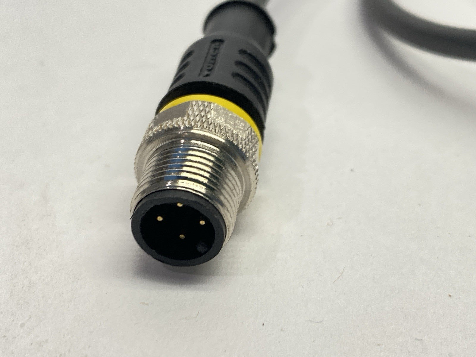 C22-DL-B-K10-24-P5 | Eaton Compact 22.5mm Pushbutton Blue Male M12 4-Pin - Used - Maverick Industrial Sales
