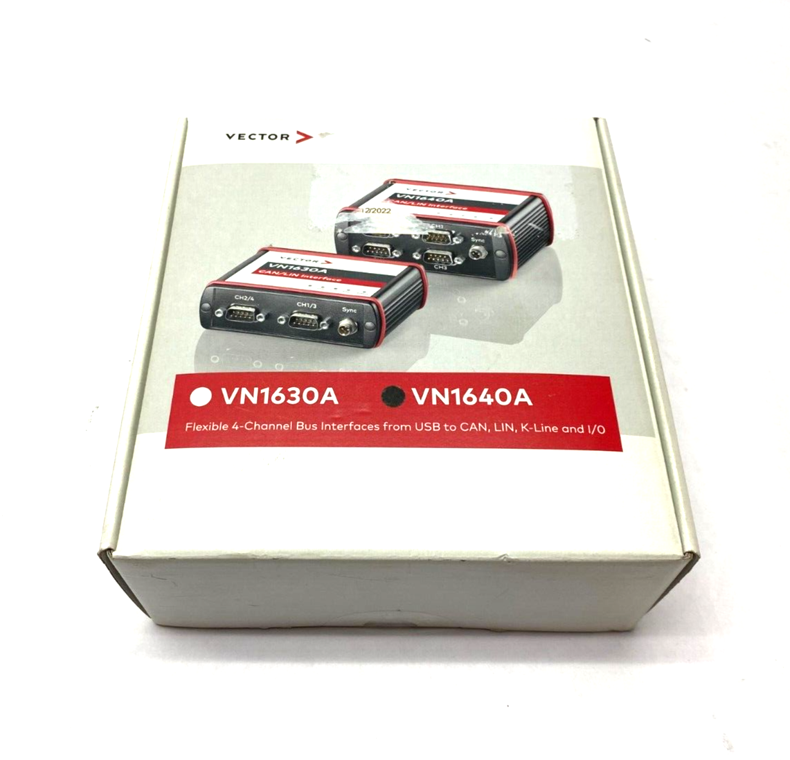 Vector VN1640A Flexible 4-Channel CAN/LIN Bus Interface Module - Maverick Industrial Sales